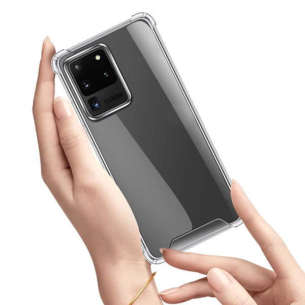3 Carcasa Samsung S20 Ultra Transparente Reforzada - Imagen 4