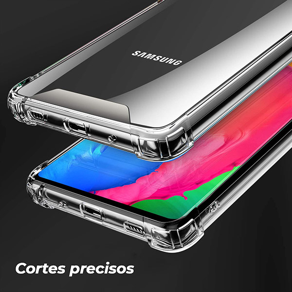 4 Carcasa Samsung S20 Ultra Transparente Reforzada - Imagen 7