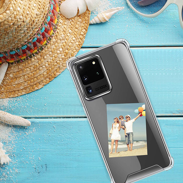 6 Carcasa Samsung S20 Ultra Transparente Reforzada - Imagen 5