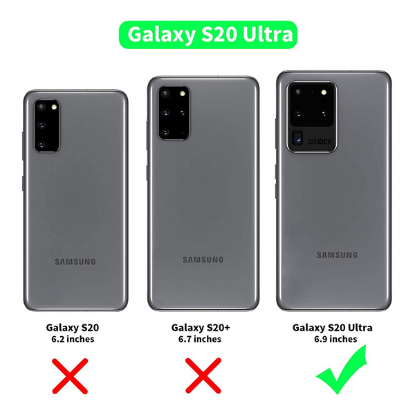 8 Carcasa Samsung S20 Ultra Transparente Reforzada - Imagen 3