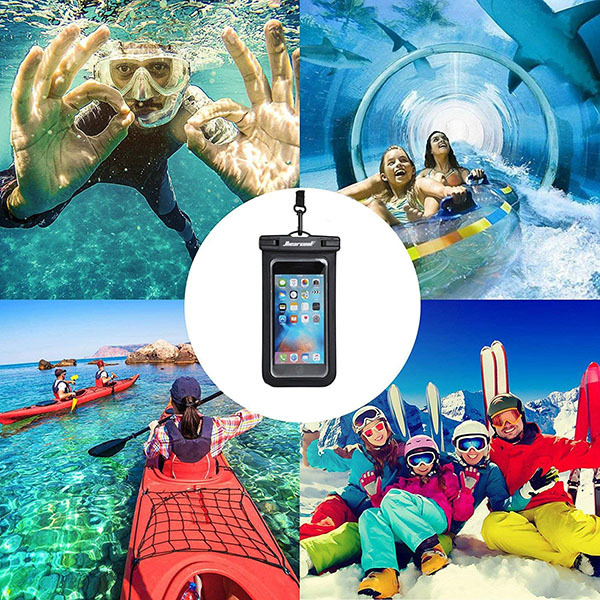 5 Bolsa Sumergible Para Telefonos Universal Hasta 10 Metros - Imagen 7