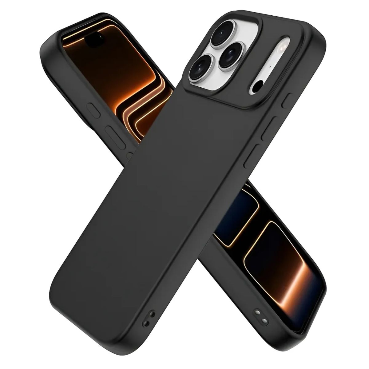 Carcasa Para iPhone 17 Silicona Suave Antigolpe – Modelos