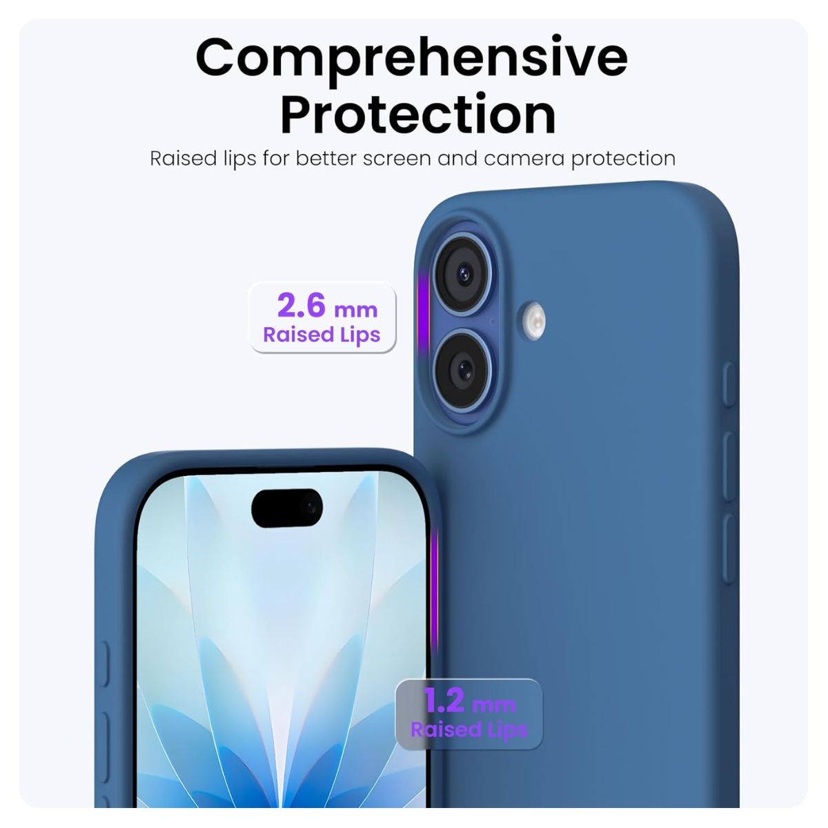 1200x1200 MELI (52) Carcasa Para iPhone 17 Silicona Suave Antigolpe - Modelos - Imagen 6