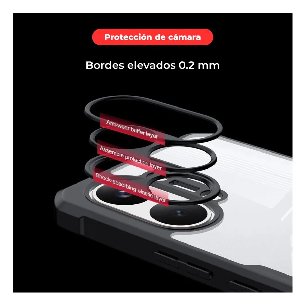 17 (40) Carcasa Para Xiaomi Poco X8 Pro Max Grado Militar Reforzada - Imagen 3