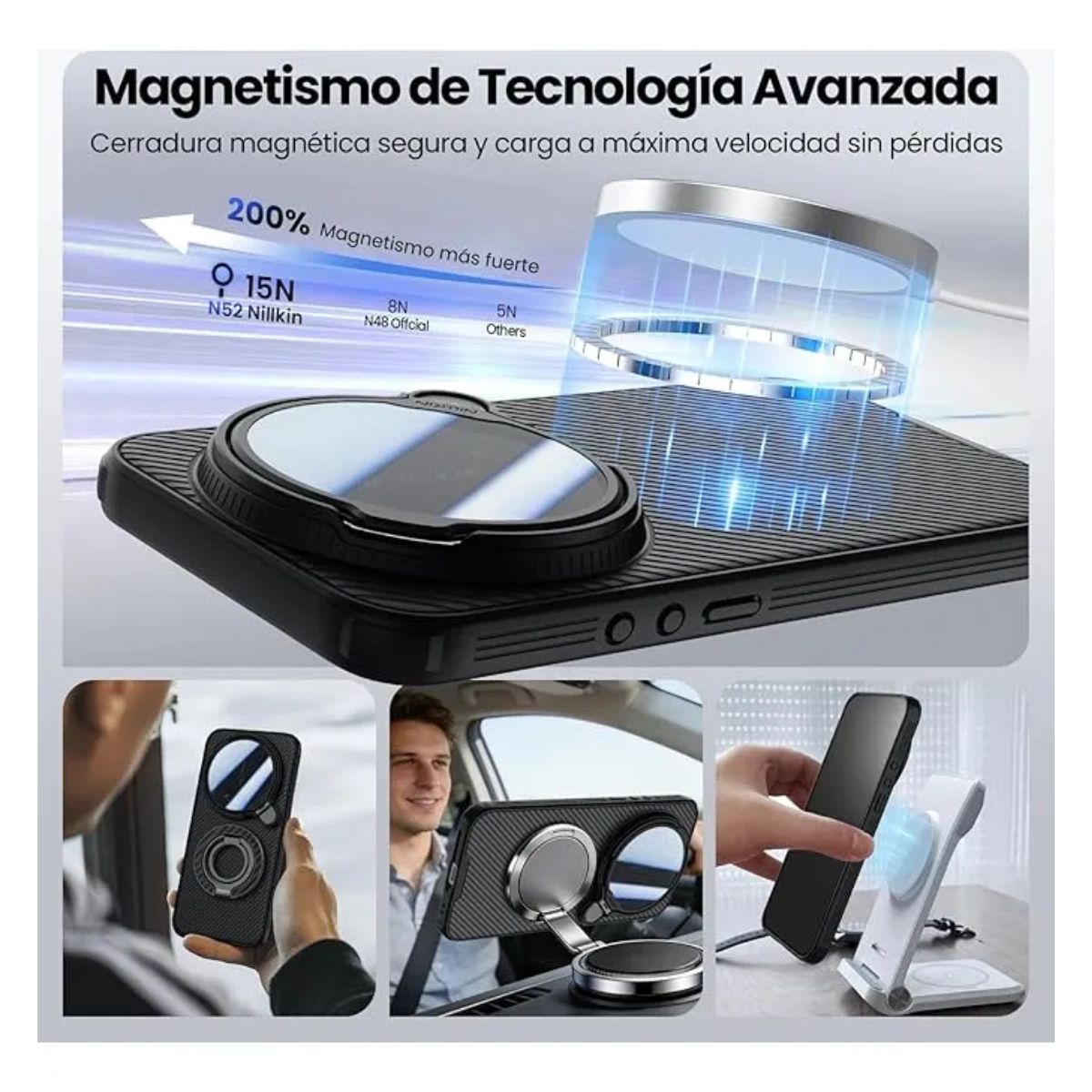 17 (72) Carcasa Para Xiaomi 17 Ultra Nillkin Camshield Prop Case - Imagen 3