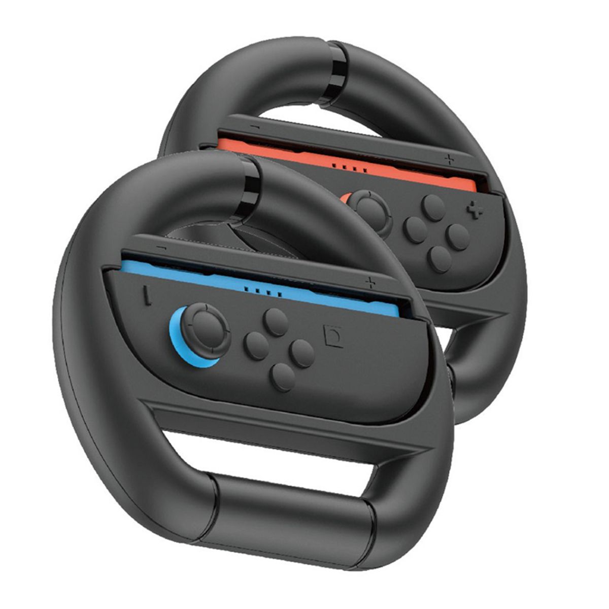 1200x1200 MELI - 2026-07-29T141708.099 2 Pack Grip Volante Racing Para Controles Ns2 Negro - Imagen 1